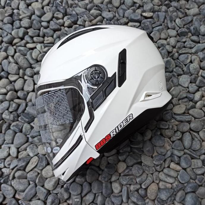 Helm Zeus Z613C / ZS613C White - Double  Visor
