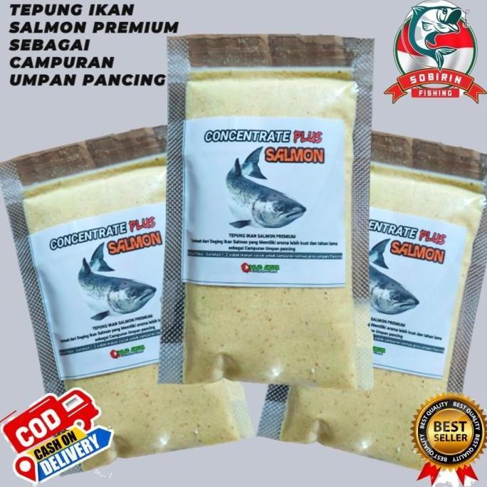 umpan concentrat plus salmon sibalad angler - umpan tepung salmon