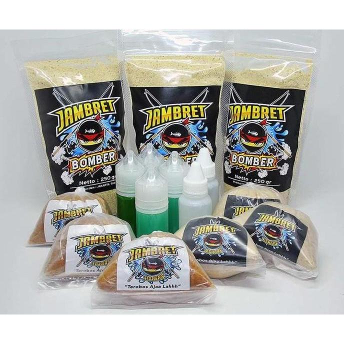 umpan putih jambret amis - umpan ikan mas