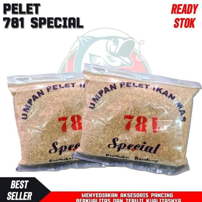 umpan pelet 781 special umpan pellet ikan mas