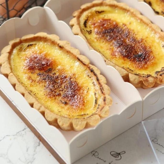 New- Dus Mika Putih isi 5pcs Dus Kue Bening Transparan Box Kue Brownies