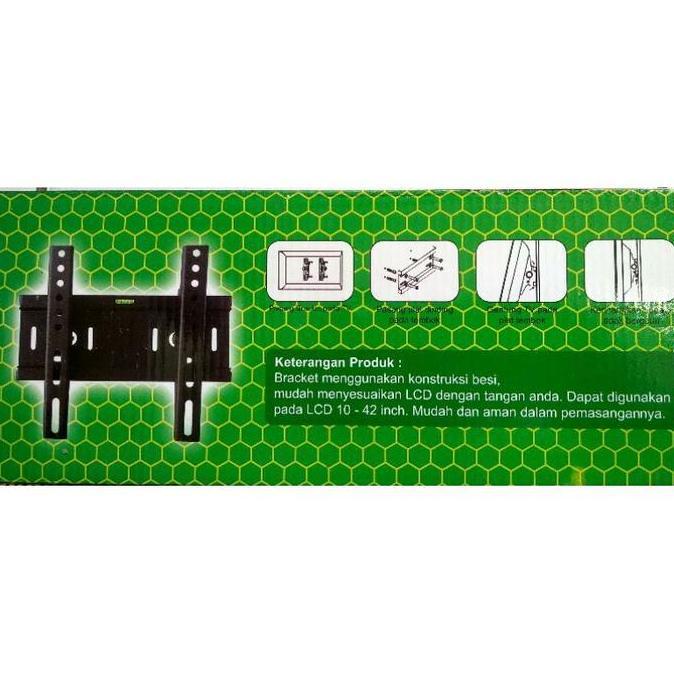 New- Penopang TV LCD 10" - 45" / bracket tv 45 inch