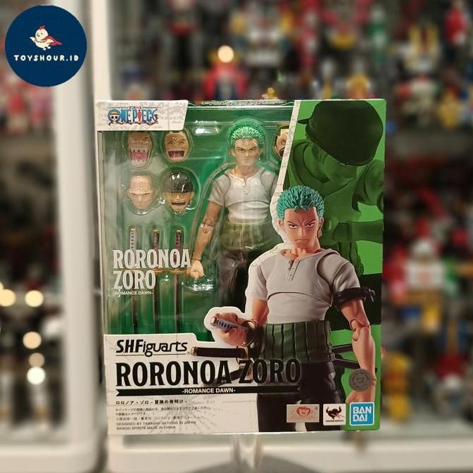 SHF ONE PIECE RORONOA ZORO ROMANCE DAWN - BANDAI