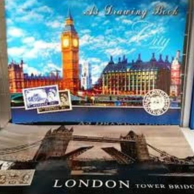 Buku Gambar Besar A2 Merk Kiky Pak