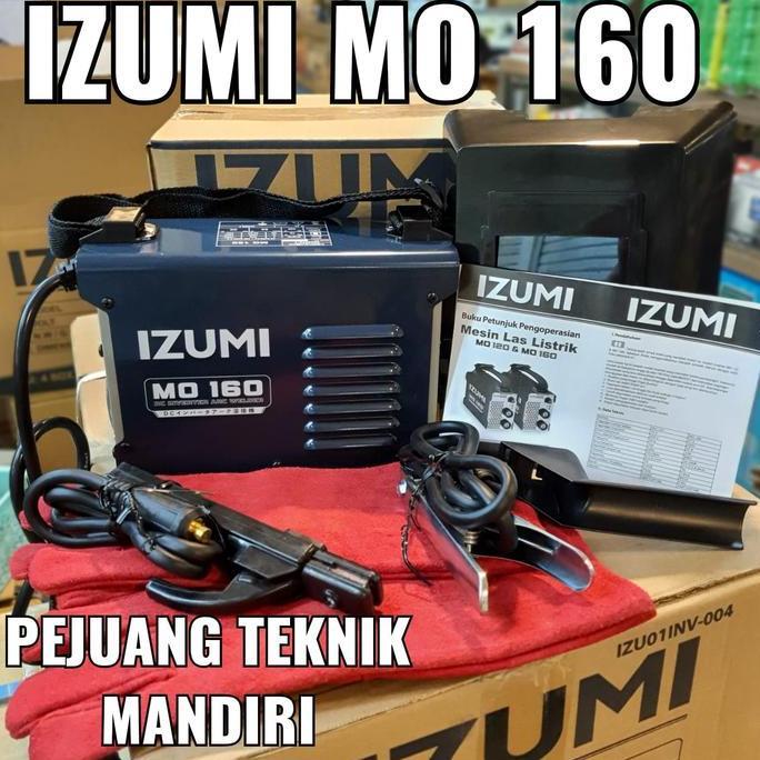 (Ready) Mesin Las Izumi Mo 160 / Trafo Las Inverter Izumi Mma 160 / Izumi 160