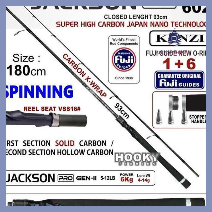 (PANCING) JORAN KENZI JACKSON SPIN PRO 602 GEN II | 180 CM PACKING AMAN