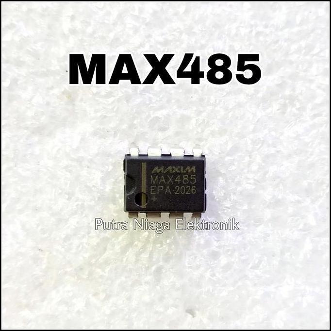 Murah (1) ic MAX485 DIP 8p / Maxim MAX485CPA MAX 485 putran1a Kualitas Baik