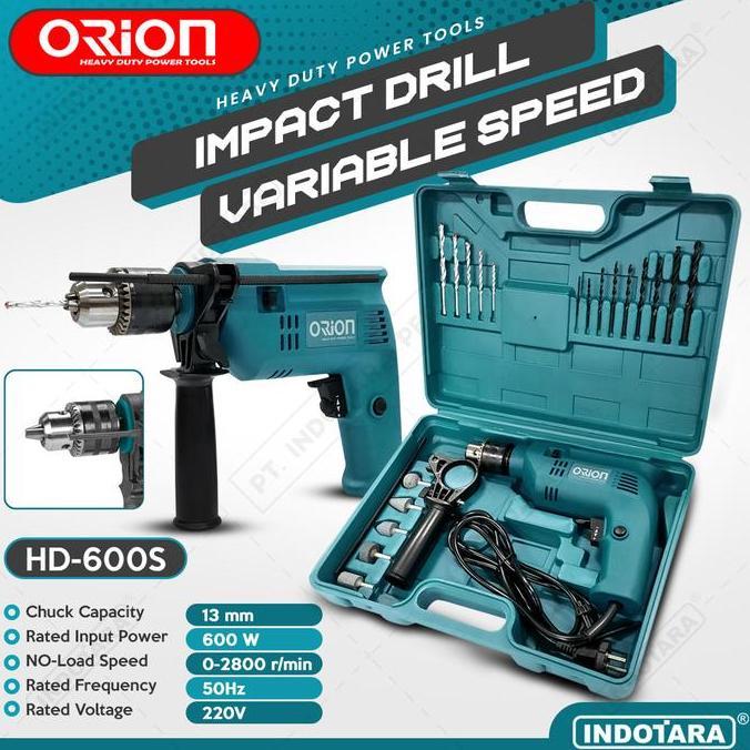 Mesin Bor / Impact Drill Listrik Orion - HD600S