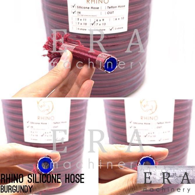 Selang Setrika Uap Boiler Rhino Gosokan Silicone Hose Premium Laundry Nagamoto Naomoto Tebal