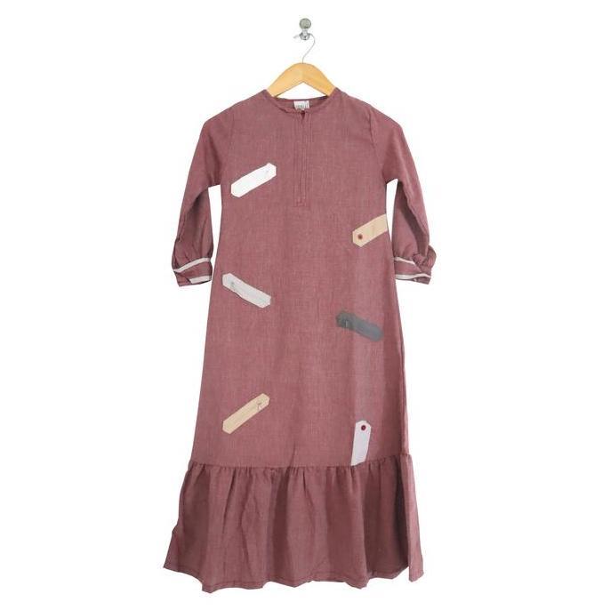 NEW GAMIS ANAK LUNAN GO FULL KATUN PREMIUM QUALITY LGA 714 ORI