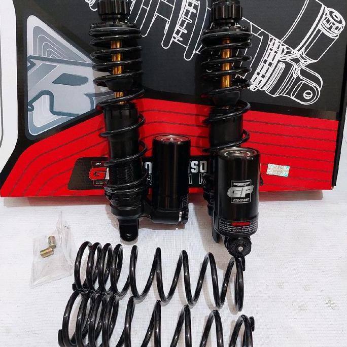 Shockbreaker Tabung Aerox GP Ride it Pro Matic bawah double klik + Per [terbaik]