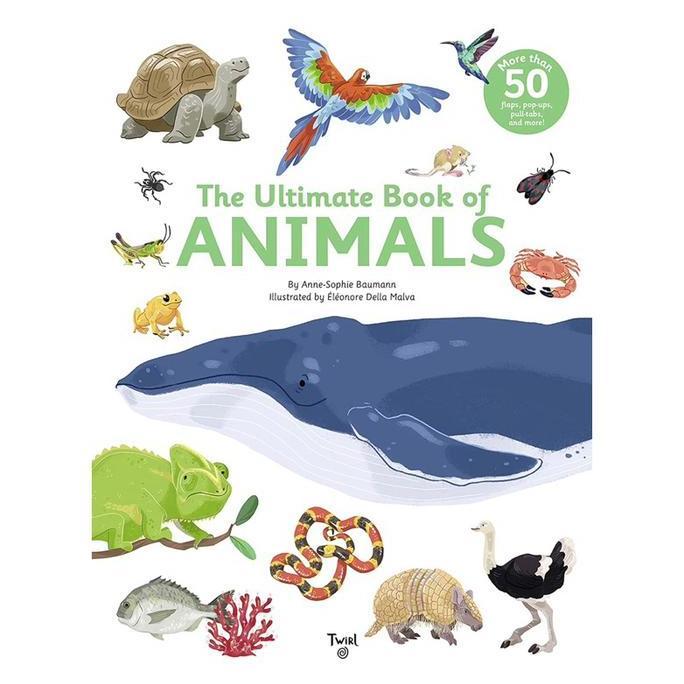 Sipeno_Store - The Ultimate Book Of Animals - Imported Pop Up Flap Buku Hewan Anak