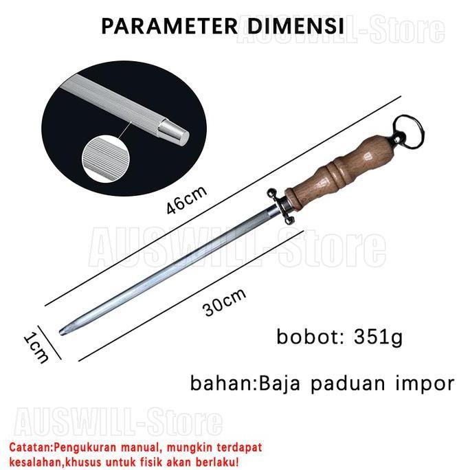 asah stik kristal honing bar pengasah pisau [terbaik]