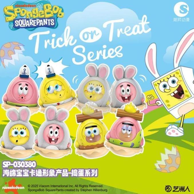 .........] Blind Box SpongeBob SquarePants Trick or Treat Series Patrick Blindbox Ori Licensed Kado 