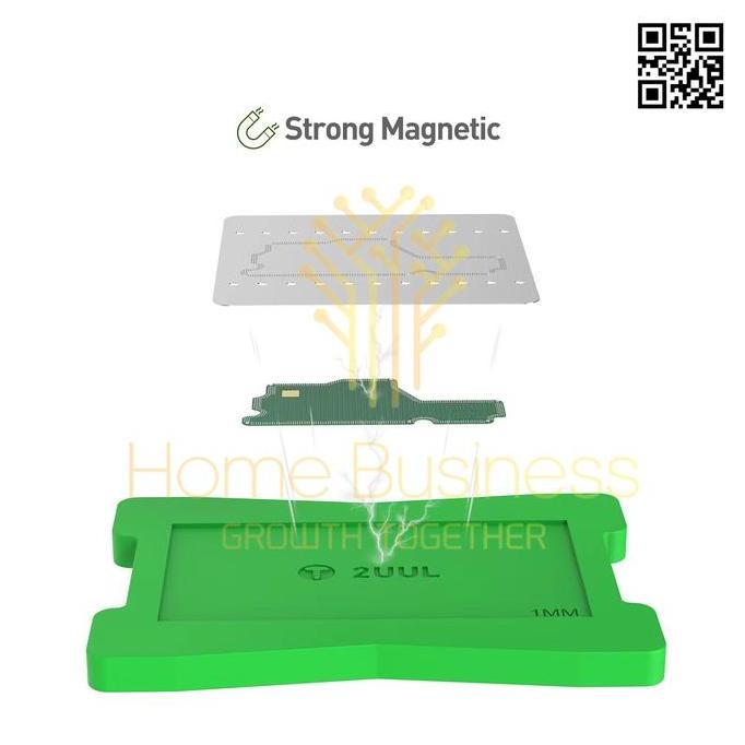 2UUL Universal PCB Handphone HP Mid Frame Reball Reballing Jig Magnet