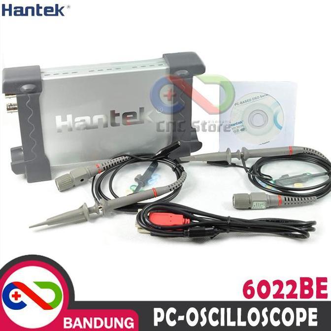 HANTEK 6022BE DIGITAL PC OSCILLOSCOPE OSILOSKOP 20MHZ 2 CHANNEL