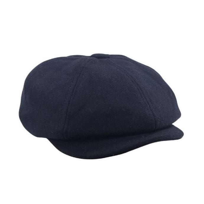 Topi klasik Newsboy cap Wool premier peaky blinders hat style Vintage