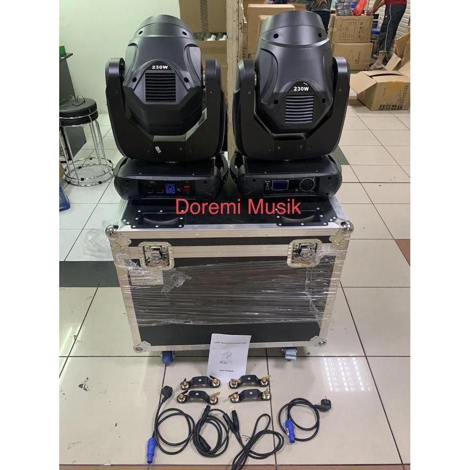 Terlaris Lampu Moving Beam 230 ( 2 Beam + 1 Hardcase )