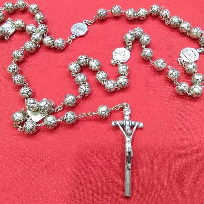 kalung rosario / rosario titanium / rosario nikel / rosario / souvenir