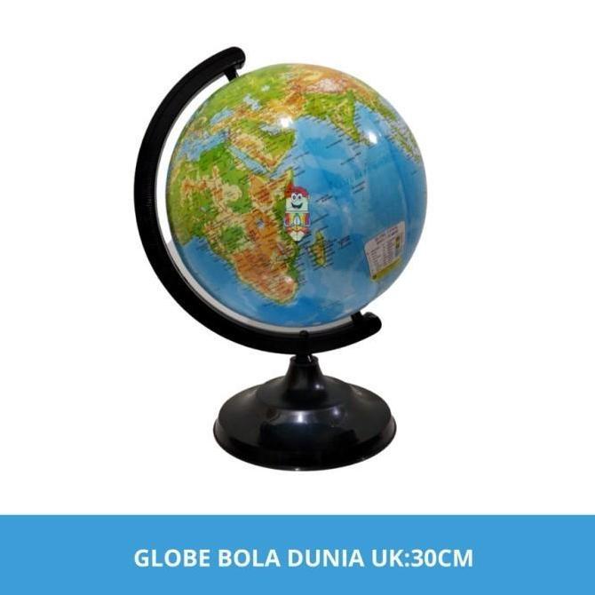 GLOBE (BOLA DUNIA) DIAMETER 30 CM ORIGINAL