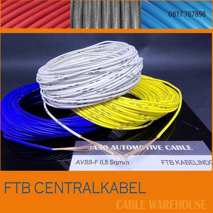 Automotive Cable Kabel Otomotif Avss 0.5Mm Avss 0.5 Mm Avss 0,5 Mm 50M