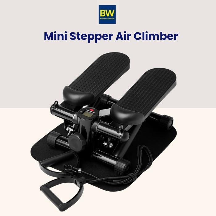 Alat Olahraga Rumahan Mini Stepper Fitness Gym Cardio Air Climber Walker Jalan Kaki Di Rumah Origina