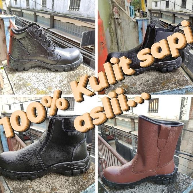 Daeloos - Sepatu Safety Kings Kulit Asli