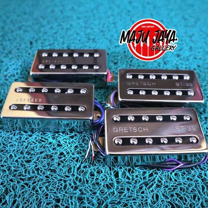 Pickup Gitar Gretsch Original Set No Inf Emg Dimarzio Seymour Duncan