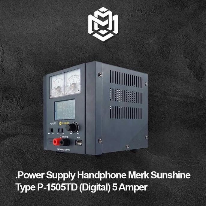 P-1505Td/Power Supply Handphone Merk Sunshine Type P-1505Td(Digital) 5