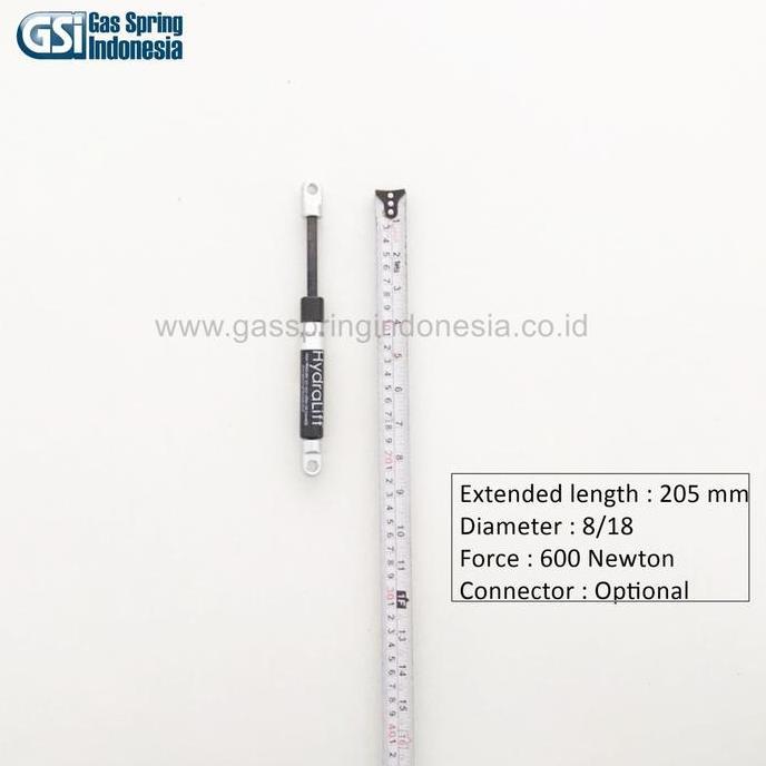 Gas Spring Hidrolik 60 205 600N Asli