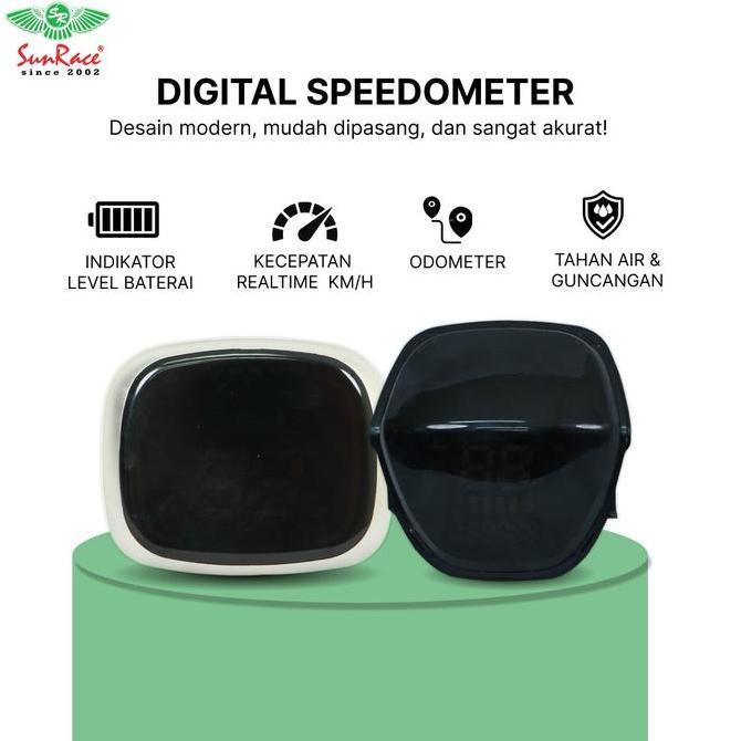 DIGITAL SPEEDOMETER / METER DIGITAL SEPEDA LISTRIK
