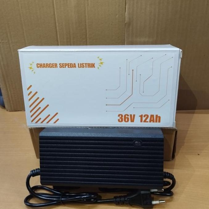 Charger sepeda listrik 36V 12Ah