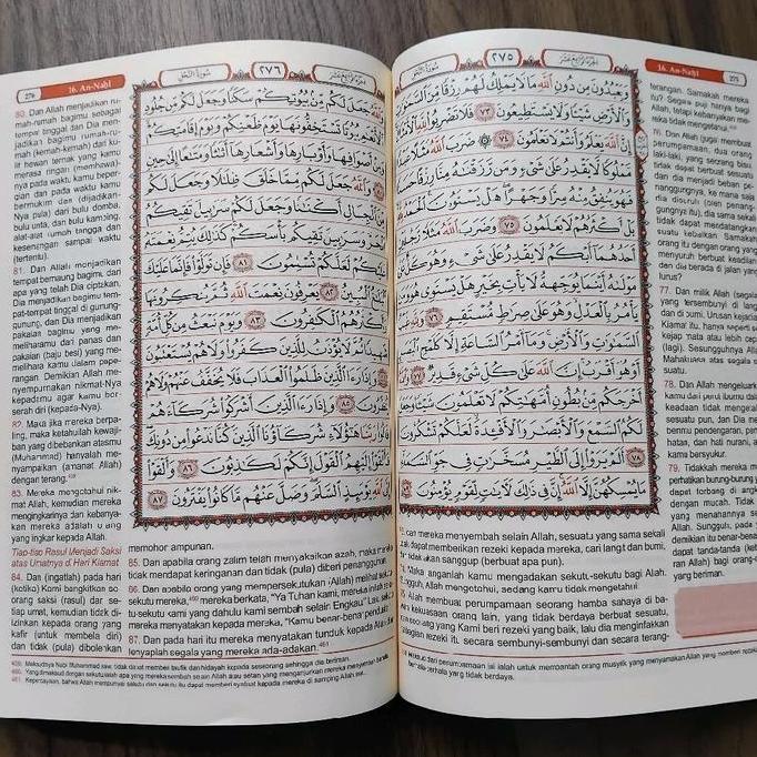 [Uk A6 A5 A4] Al-Quran Utsmani Madinah Al-Kamil Alquran Mushaf Terjemahan Alkamil