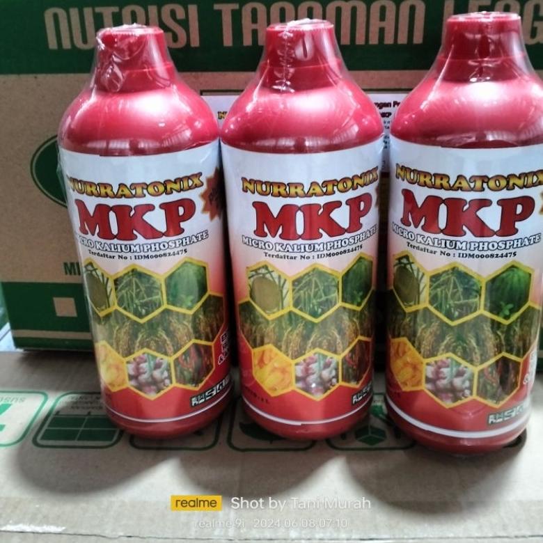 Promo Cod Nurratonix Mkp 1 Liter Plus Silika Amino Dan Zpt  Pupuk Nutrisi Pembesar Buah Umbi Penamba