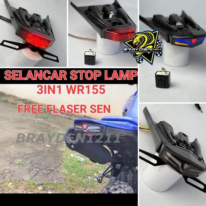 Promo SELANCAR WR155 / STOP LAMP WR155 / STOP LAMP 3IN1 WR155 Diskon