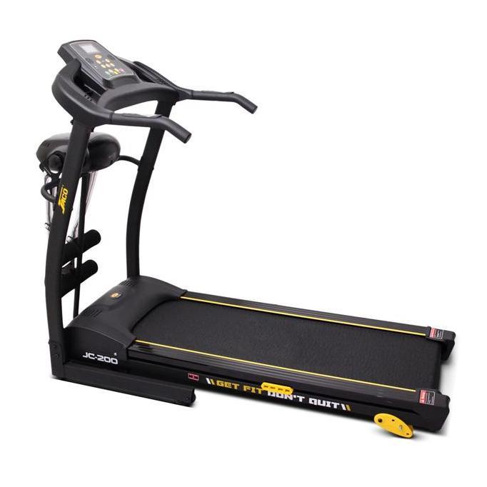 Promo Jaco Treadmill Elektrik JC-200 Alat Fitness Alat Olahraga Treadmill Elektrik Multifungsi Gym D