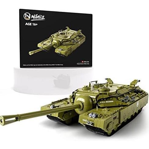 Nifeliz T28 Super Heavy Tank Model Toy for Adults, Collectible Military Building