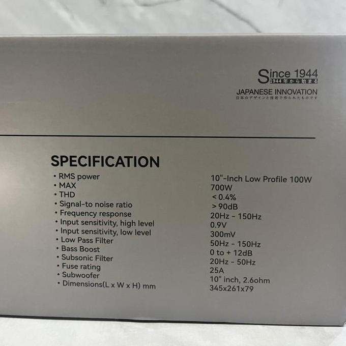 Murah Subwoofer Aktif Basstube 10Inch Sansui Kolong