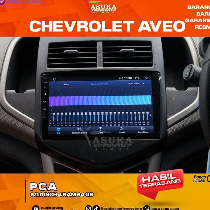 Sale Headunit Android Pca Ram 4/64Gb Barang Baru Bergaransi Resmi Mobil Chevrolet Aveo