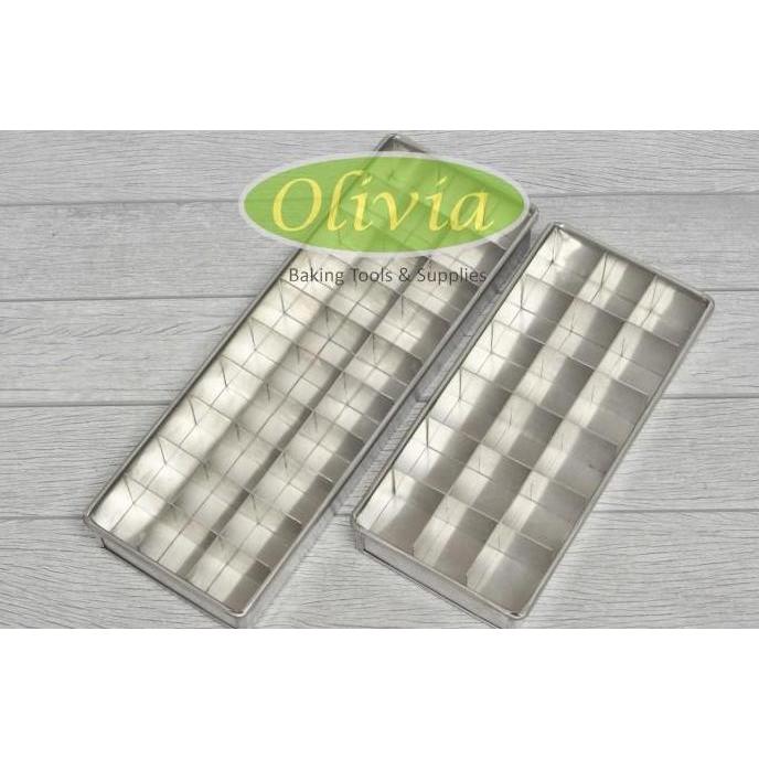 New- Loyang Brownies Sekat / Cetakan Brownies / Cetakan Kue