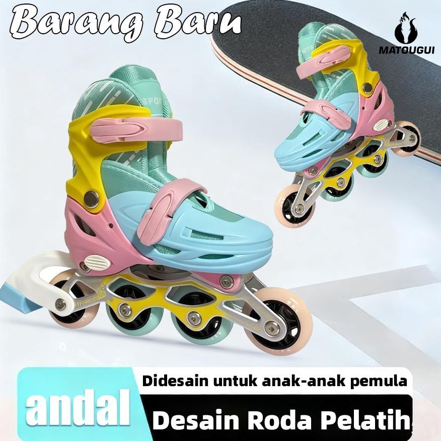 MTG-sepatu roda anak laki laki/sepatu roda dewasa/Sepatu roda anak/Sepatu roda anak perempuan roda 4