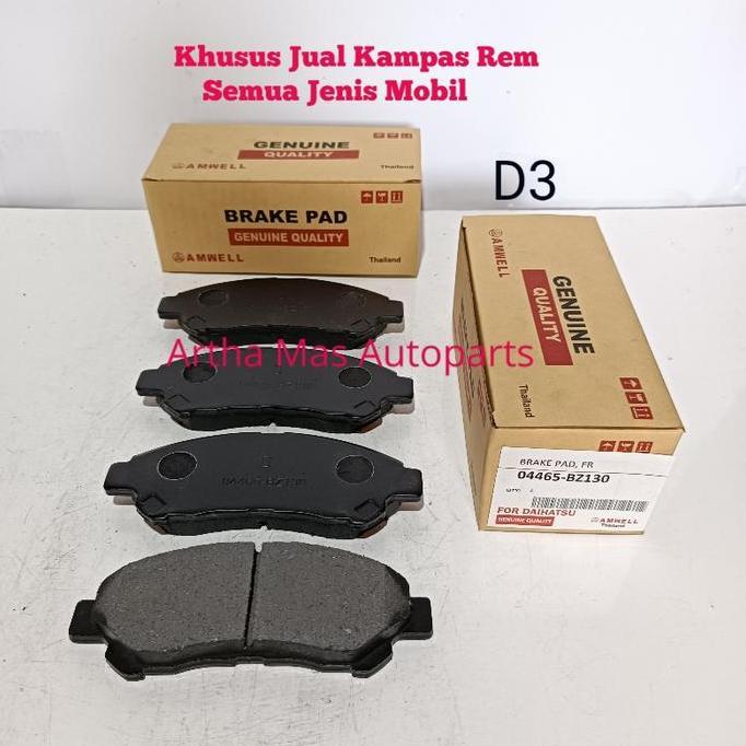 KAMPAS REM DEPAN LUXIO BRAKE PAD LUXIO PREMIUM
