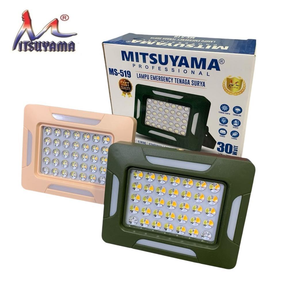 Mitsuyama Lampu Emergency LED Tenaga Surya MS-519 Lampu emergency