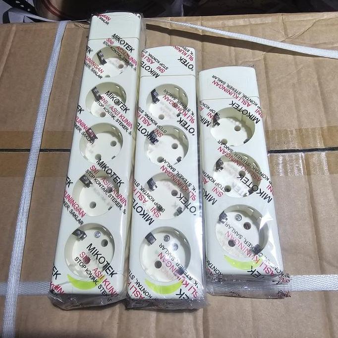 +++++] Stop Kontak Tanpa Kabel SNI terminal kuningan