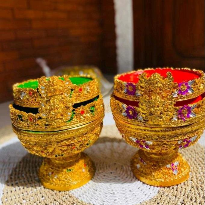 NEW dulang cebol susun 2 dulang fiber