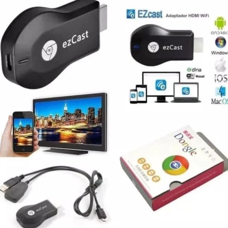 ANYCAST DONGLE WIFI DISPLAY RECEIVER TV / DONGLE WIFI ORIGINAL | Penyambung HP Ke TV