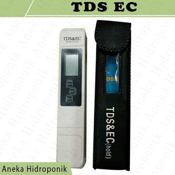 Tds Ec Meter Hidroponik / Alat Ukur  Ppm Original Dan Terpercaya