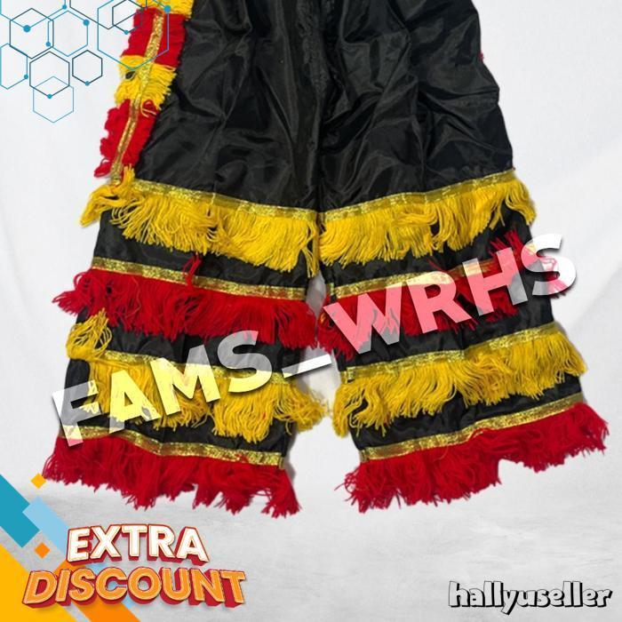 [ New ] Celana Barongan Celana Dan Embong Barongan Jaranan Anak Jaranan