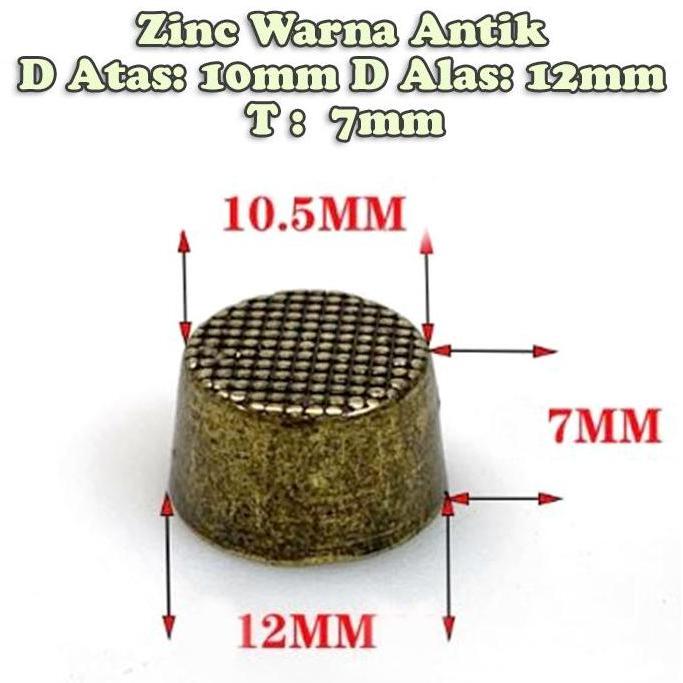 Promo Murah + Baut Knob Bucket Shaped 12 mm Tarikan Pentol Tas Wanita Motif Jaring