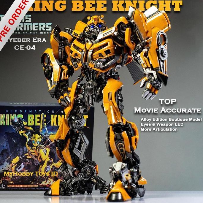 Robot Transformers Bumblebee Alloy Edition CE-04 King Bee Knight ORI SMR